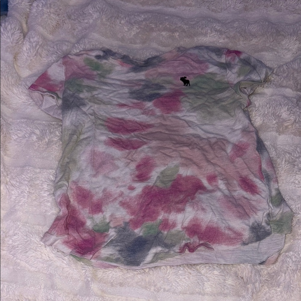 Abercrombie Kids Tie-Dye Tank Top - Pink, Green, Gray